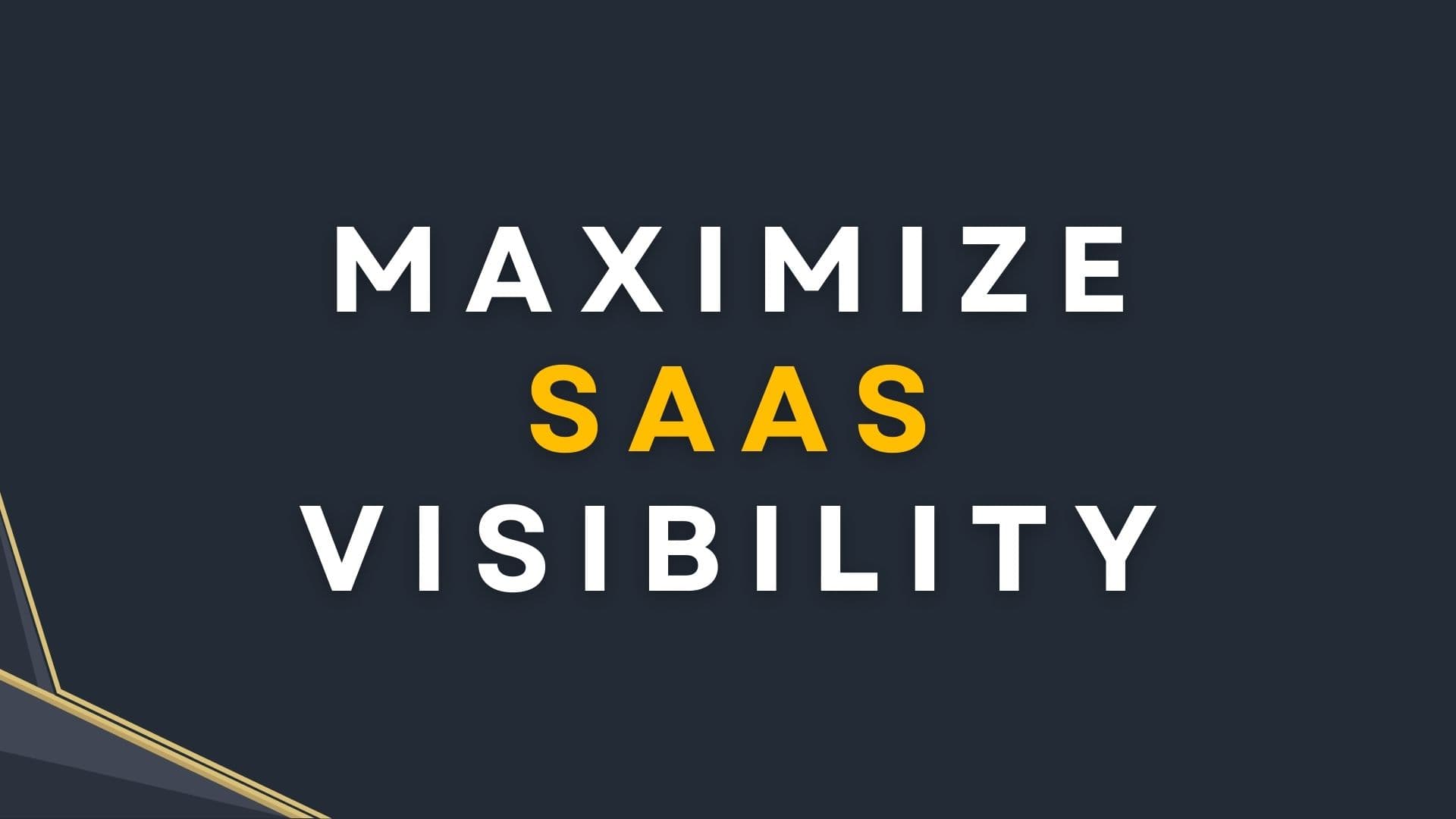 Maximize Your SaaS Business Visibility with the Best Directory Submission Sites