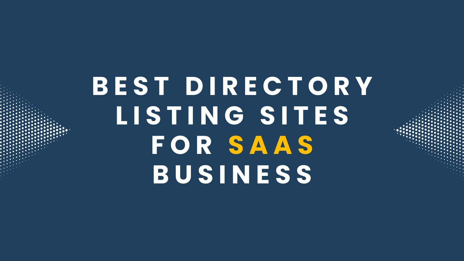 Best SaaS Directory Listing Sites for Enhanced SEO